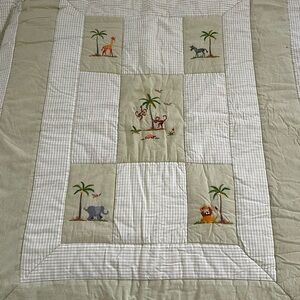 Gordonsbury's crib bedding range 100% cotton with hand embroidered design